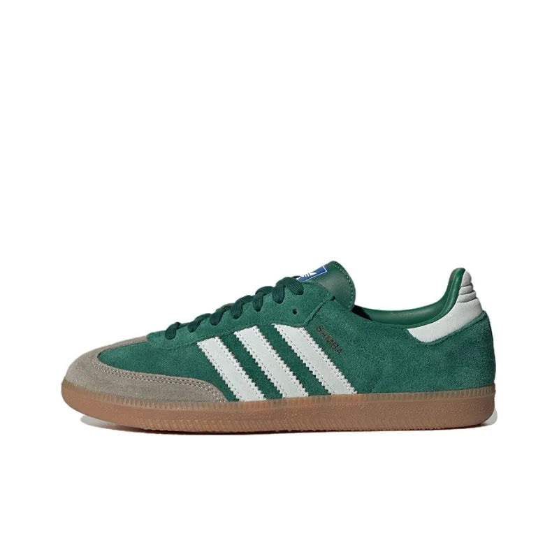 ADIDAS SAMBA OG COLLEGIATE GREEN GUM GREY TOE